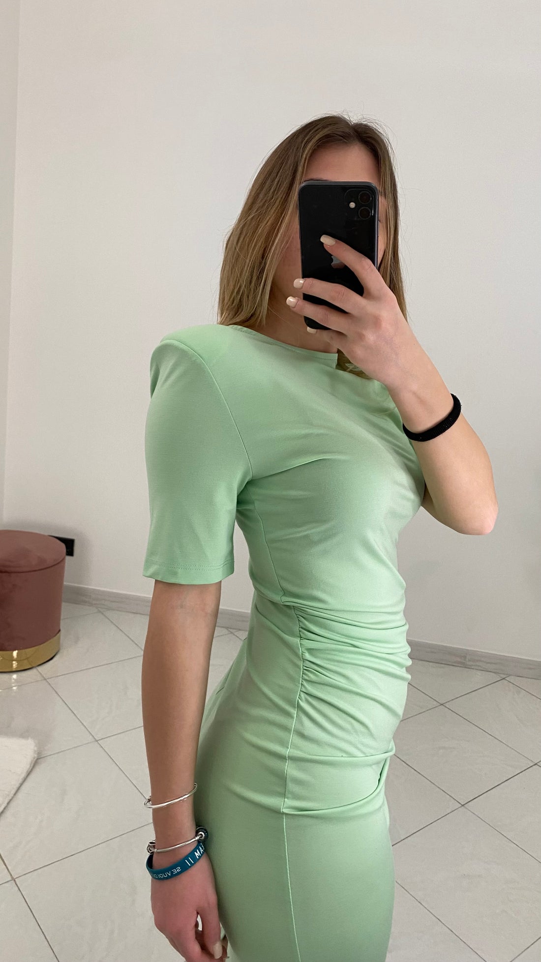 Abito Jersey menta