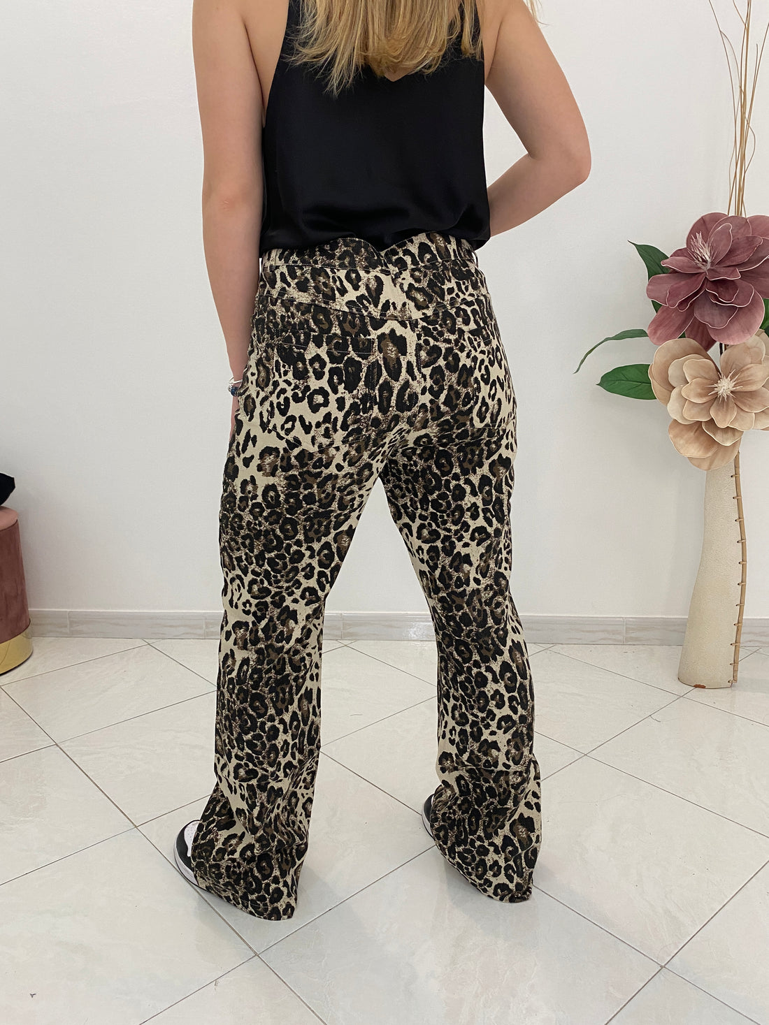 Jeans Leopardato