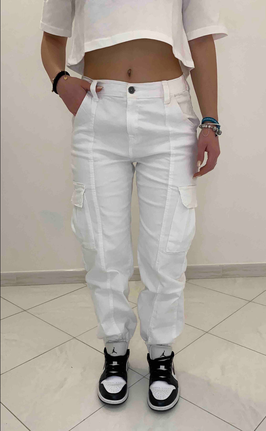 Pantalone_Cargo_Bianco