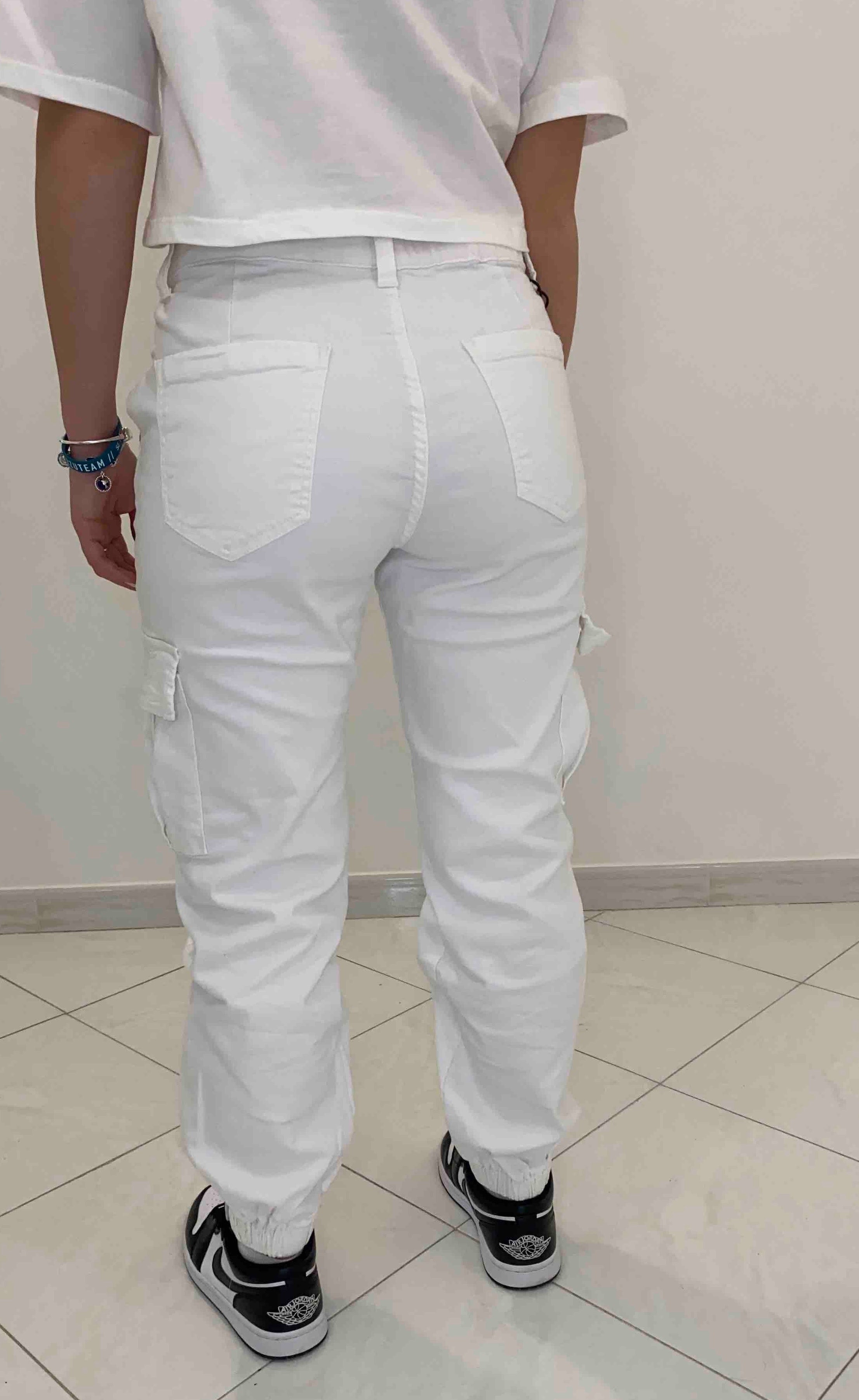 Pantalone_Cargo_Bianco